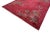 Textile 1930s Lovely Floral and Inspires Joy With Ruby Red Color Chinese Art Deco Rug For Sale - Image 7 of 9