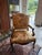19th Century Pair of Antique French Louis XV Carved Walnut Bergère Armchairs For Sale - Image 5 of 11