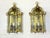 1960s Vintage Solid Brass Wall Sconces / Hall Lanterns by Lamp Art-Italy - a Pair For Sale - Image 5 of 18