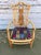 Set of 4 Vintage Tropical Regency Rattan Pineapple Armchairs, in the Style of Palecek For Sale - Image 10 of 12