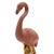 Ceramic Mid 20th Century Ceramic Fancy Bird Pink & Gold Flamingo Tabletop Statue For Sale - Image 7 of 10