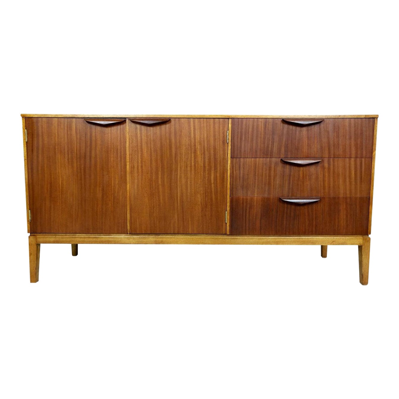 MidCentury Modern Wood Credenza Chairish