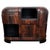 Italian Art Deco Walnut Burl and Mirror Mosaic Dry Bar Cabinet by Paolo Buffa, 1940s For Sale - Image 10 of 10