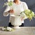 The Coletta Petite Flared Vase is handmade by Italian artisans in Tuscany, Italy. The subtle ribbing and handapplied...