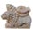 Marble Base Depicting Lions with Joined Bodies, 18th Century, Set of 2 For Sale - Image 5 of 10