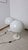 Large Table Lamps in Milk Glass and Transparent Glass with Adjustable Lampshade from Vistosi Murano, 1960s, Set of 2 For Sale - Image 3 of 18