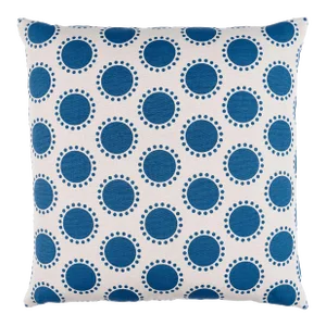 Schumacher Oompa 22" Pillow In Navy