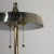 Modern pair of deco pagoda floor and table lamps in brass after Walter Von Nessen. Double light sockets with chain pulls....
