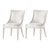 Light Oak Classic Dining Chairs - a Pair For Sale