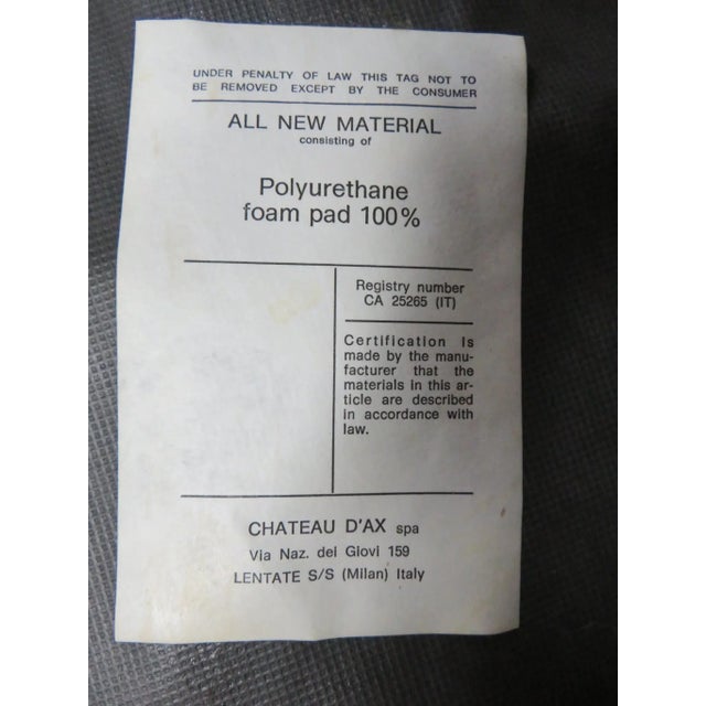 Late 20th Century Chateau d'Ax Louis XV Leather Chair For Sale In Philadelphia - Image 6 of 8