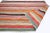Vintage Colorful Striped Turkish Kilim Rug- 5′6″ × 9′10″ For Sale - Image 4 of 7