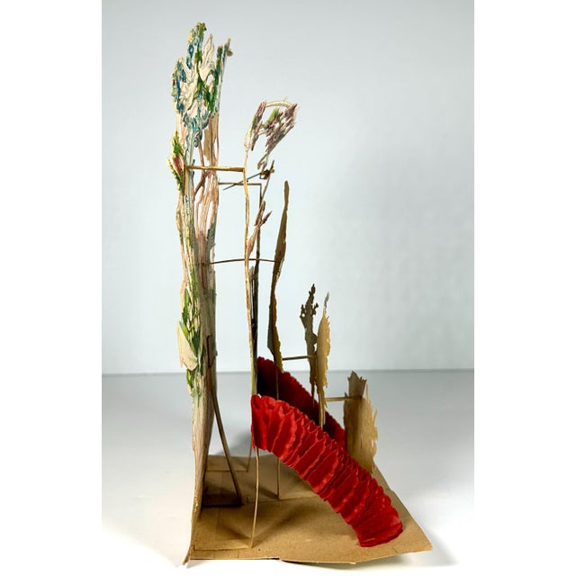 19th Century Victorian Pop-Up Valentine Card: 19th Century 3D Lithograph For Sale - Image 5 of 10