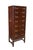 Chippendale Henredon 18th C. Chippendale Style Mahogany Semainier Chest Lingerie Dresser 59" For Sale - Image 3 of 18