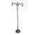 Vintage Brass Double Sided Floor Lamp For Sale