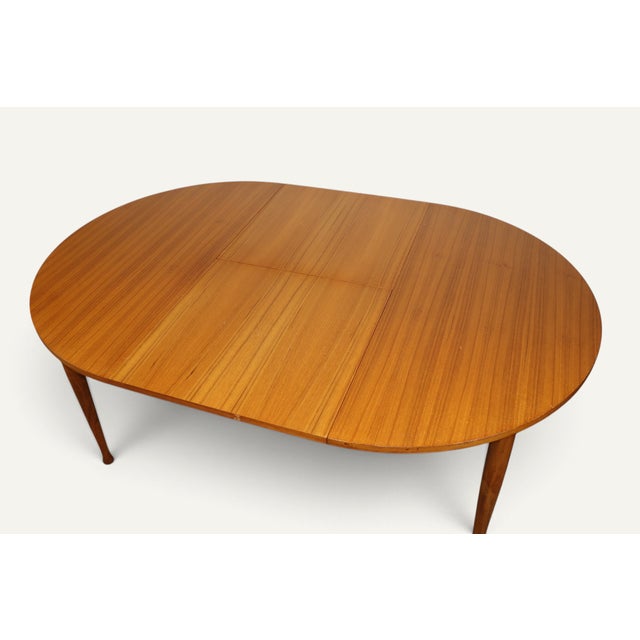 Vintage Extendable Teak Dining Table, 1960s For Sale - Image 9 of 15