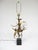 Wood Sculptural Table Lamp by Laurel For Sale - Image 7 of 10