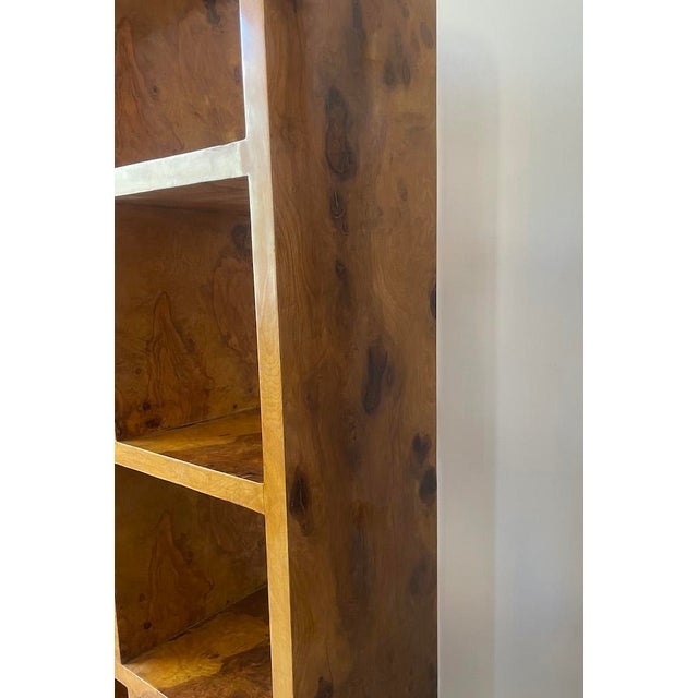 Wood Vintage Deco Bookcase, 1980s For Sale - Image 7 of 9