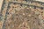 Kashan Rug 3’5” X 4’9” Brown Wool Vintage Traditional Hand-Knotted Carpet For Sale In Philadelphia - Image 6 of 12
