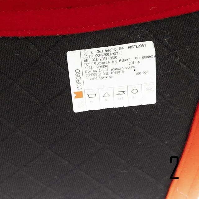 Red Little Albert Armchair by Ron Arad for Moroso For Sale - Image 9 of 10