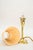 Art Deco Brass Table Lamp with Fabric Shade, 1920s For Sale - Image 9 of 18