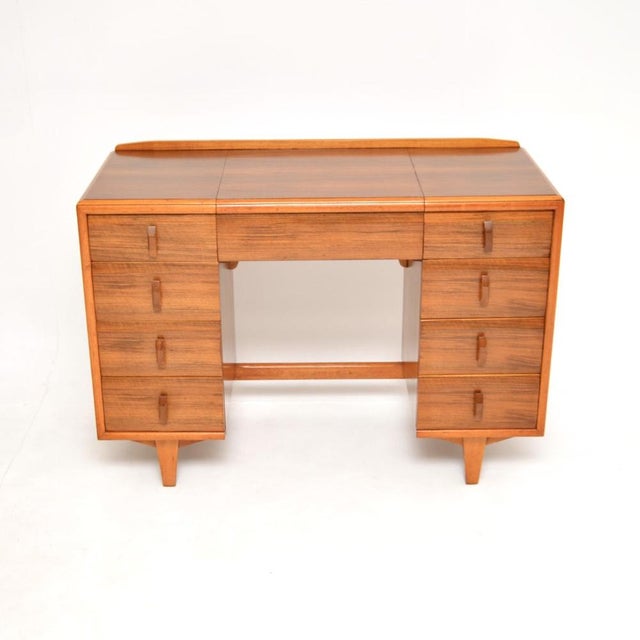 Vintage Walnut Dressing Table from Heals, 1950 For Sale - Image 16 of 16