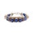 Nepal Design Lapis Lazuli & Silver Bohemian Bracelet For Sale In Miami - Image 6 of 7
