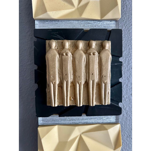 Alberto Giacometti Rare Patrick Meyer Modernist Figural Wall Sculpture For Sale - Image 4 of 6