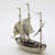 Large Vintage Italian Silver Galleon Sailing Ship Figurine, 1980s For Sale - Image 6 of 16