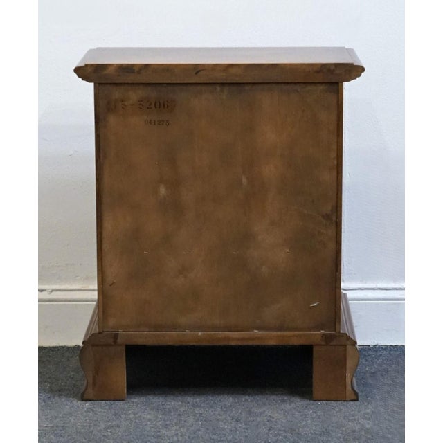 Ethan Allen Classic Manor Solid Maple 21" Open Cabinet Nightstand 15-5206 For Sale - Image 11 of 13