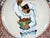 16" Vintage Italian Pulcinella Commedia Dell'arte Masked Jester Wall Display Bowl Italy Hand Painted For Sale - Image 6 of 12