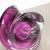 Large Crystal Glass Pink Table Light from Val Saint Lambert, Belgium, 1960s For Sale - Image 13 of 17