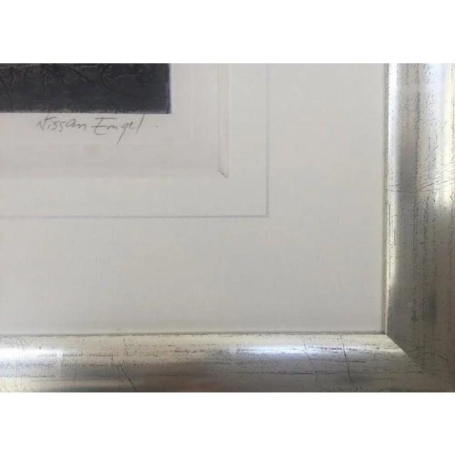 Nissan Engel, Do, 1990, Aquatint Etching and Embossing For Sale - Image 4 of 8