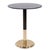 2020s Kenneth Ludwig Chicago Micca Black Marble Bistro Table For Sale - Image 5 of 5