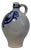 20th Century Belgian Traditional Blue and Gray Ceramic Vase for Home Decor For Sale