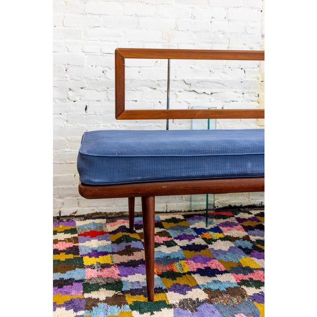 1950s Danish Peter Hvidt Teak Minerva Daybed For Sale In Providence - Image 6 of 10