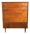 Basset Furniture Mid Century Modern MCM Trimline Gunstock Walnut Dresser For Sale