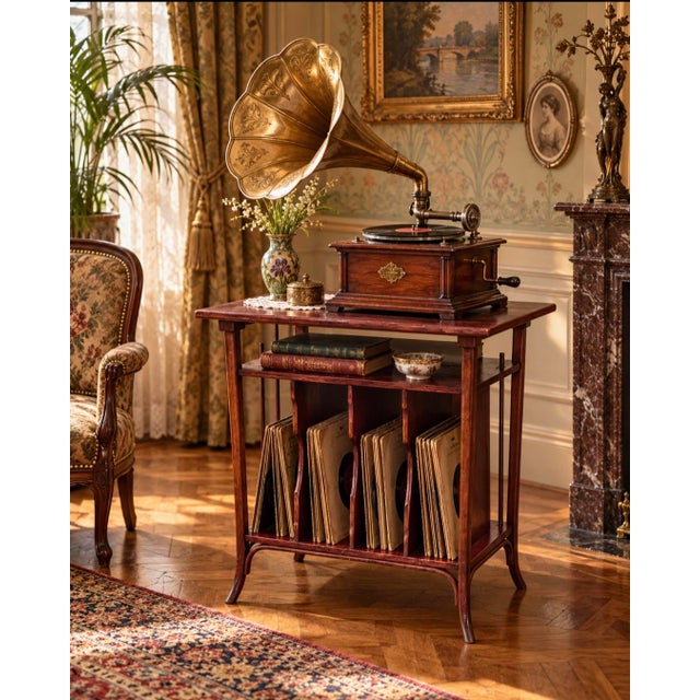 Bentwood Music Stand by Michael Thonet for Gebrüder Thonet Vienna Gmbh, 1910 For Sale - Image 10 of 15