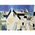 Mid-Century Modern Claude Schurr "Seaside Village" Signed Lithograph, Circa 1950 For Sale - Image 4 of 10