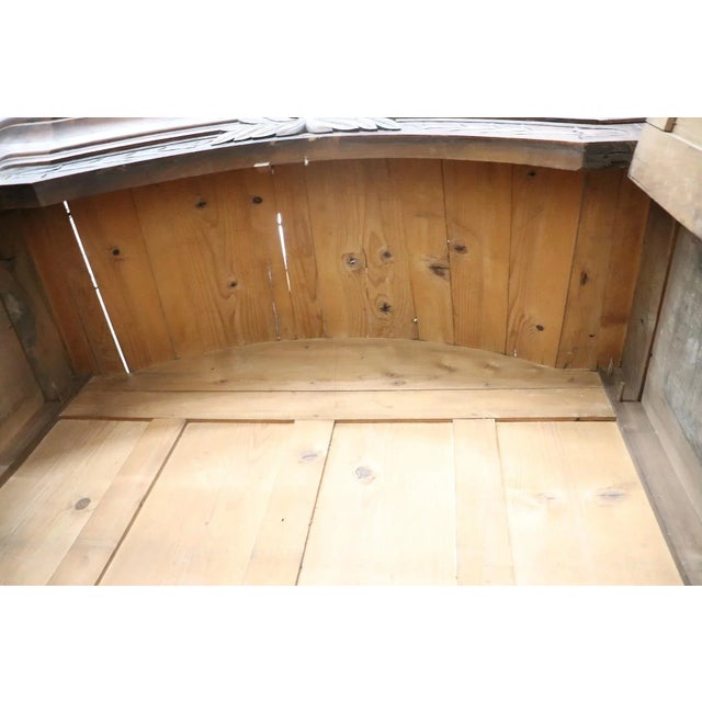 Antique French Wardrobe in Solid Walnut, 1770s For Sale - Image 10 of 17