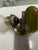Metal Green Opaline Glass Wall Sconces from Targhetti, Italy, 1960s, Set of 2 For Sale - Image 7 of 9