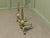 Metal French Brass Andirons, Set of 2 For Sale - Image 7 of 8