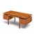 Brown Peter Hvidt Style Mid Century Danish Teak Executive Desk For Sale - Image 8 of 8