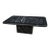 Vintage Postmodern Black Marble Coffee Table For Sale