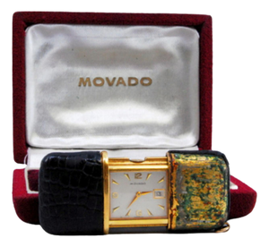 Movado Mechanical Travel Watch with Calendar