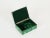 Gold Mid-Century Modern Italian Jewelry Decorative Box in Green Malachite Marble, 1950s For Sale - Image 8 of 14