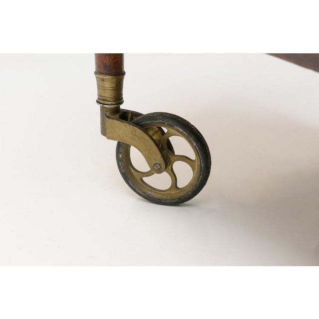 Vintage Walnut Trolley, 1890s For Sale - Image 10 of 11