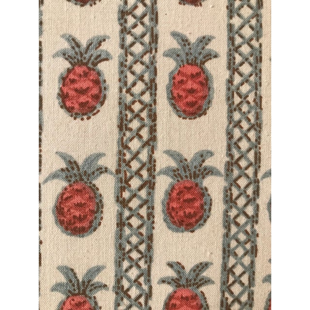 Mid-Century Modern Vintage Hand Painted Converted Oil Lamp For Sale - Image 3 of 11