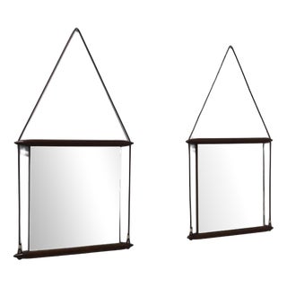Paraggi Hanging Mirrors from MIM Italia, 1958, Set of 2 For Sale