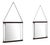 Paraggi Hanging Mirrors from MIM Italia, 1958, Set of 2 For Sale