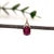 Contemporary 3.0Ct Madagascar Ruby and Natural Diamond Accents Pendant in Solid 14k Gold For Sale - Image 3 of 6